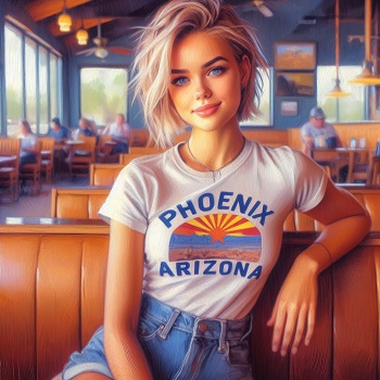 Phoenix Restaurant T-Shirt And Denim Art Collection